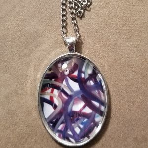 Original artwork necklace